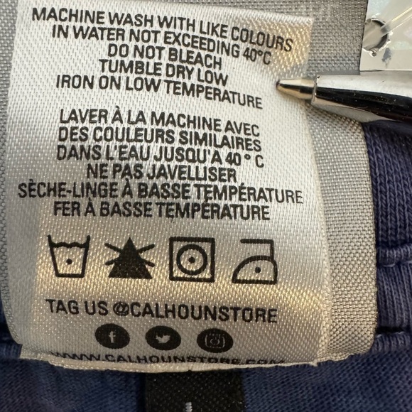 Calhoun NHL Surf & Skate Women's Oversized Drop Shoulder Acid Wash Cropped XL/L - Picture 11 of 13